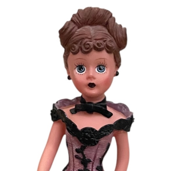 Pair Of Madame Alexander Resin "Opening Night Gala"‎ Cinderella Figurine Pink , - Picture 6 of 11